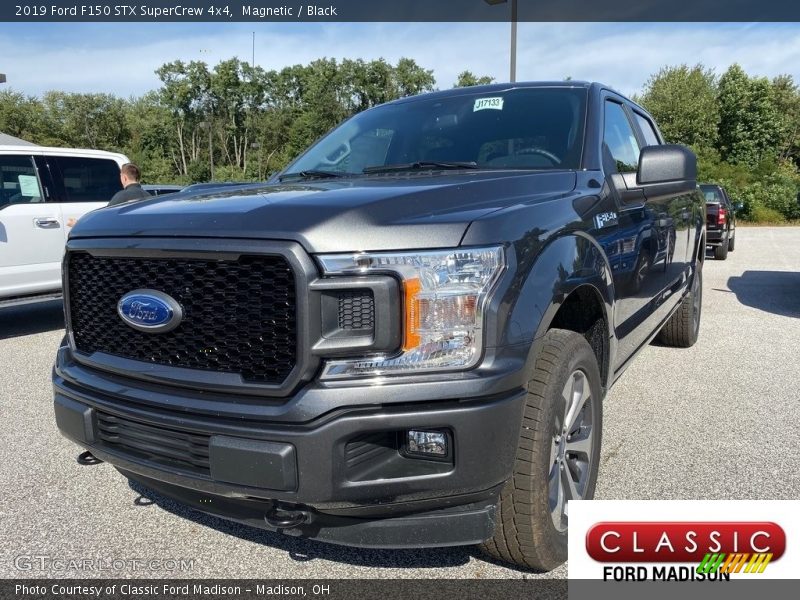 Magnetic / Black 2019 Ford F150 STX SuperCrew 4x4