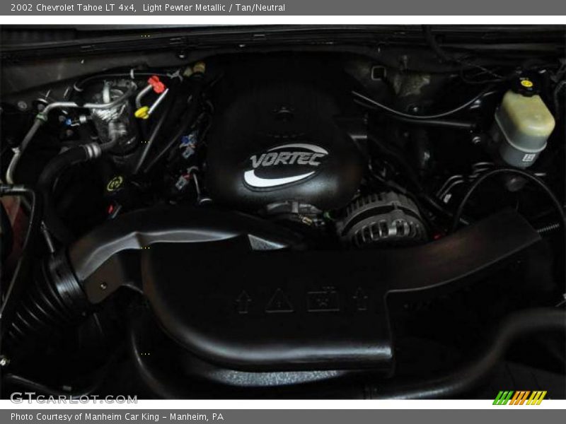 Light Pewter Metallic / Tan/Neutral 2002 Chevrolet Tahoe LT 4x4