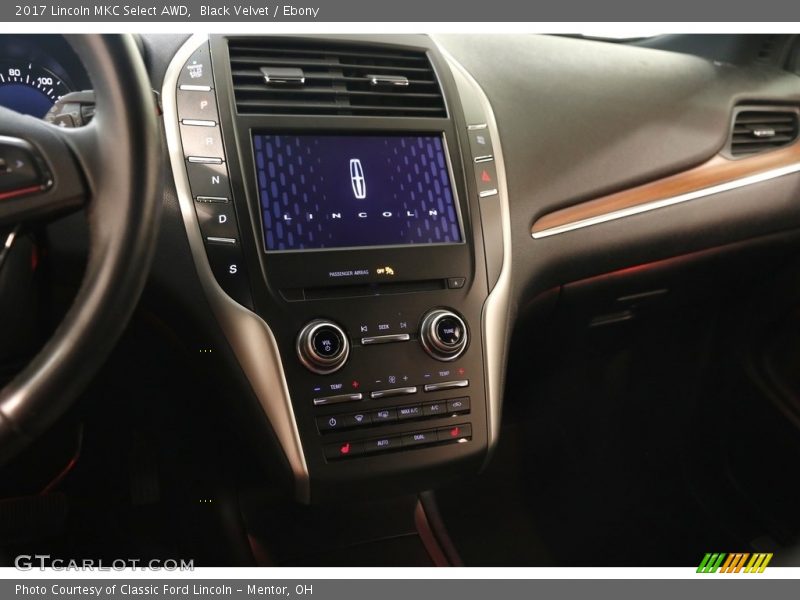 Black Velvet / Ebony 2017 Lincoln MKC Select AWD