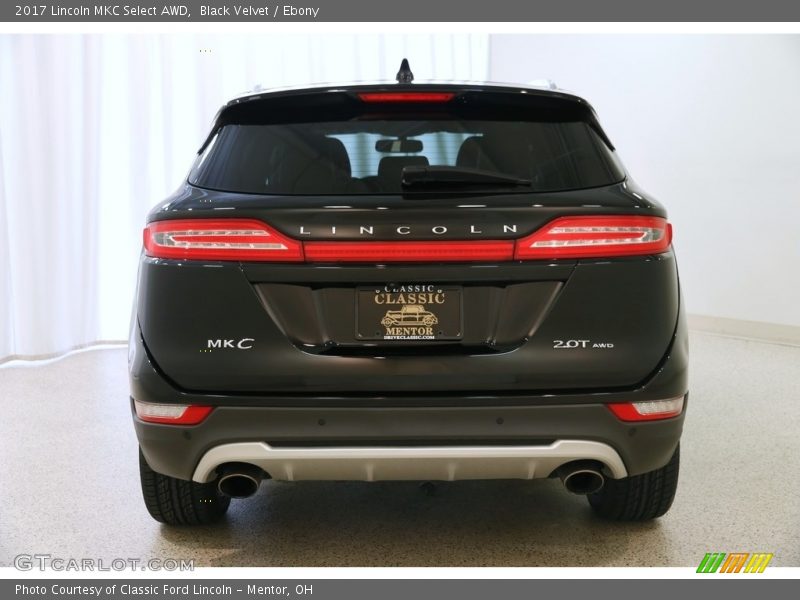 Black Velvet / Ebony 2017 Lincoln MKC Select AWD