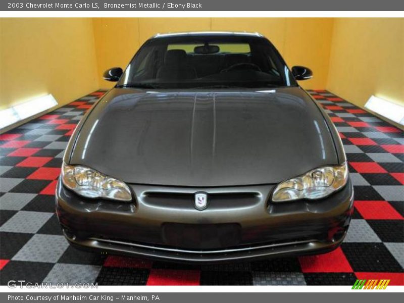 Bronzemist Metallic / Ebony Black 2003 Chevrolet Monte Carlo LS