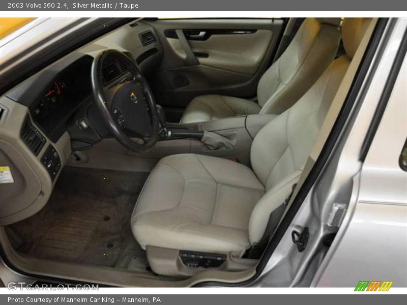 Silver Metallic / Taupe 2003 Volvo S60 2.4