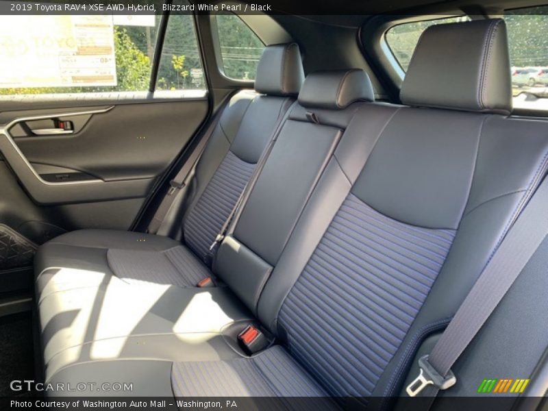 Rear Seat of 2019 RAV4 XSE AWD Hybrid