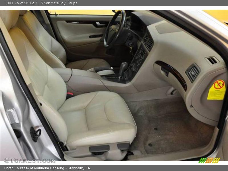 Silver Metallic / Taupe 2003 Volvo S60 2.4