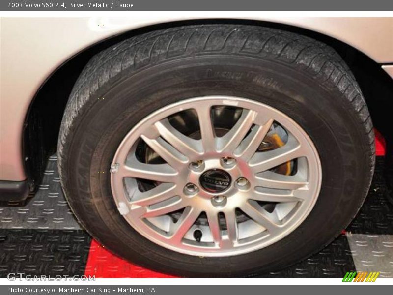 Silver Metallic / Taupe 2003 Volvo S60 2.4