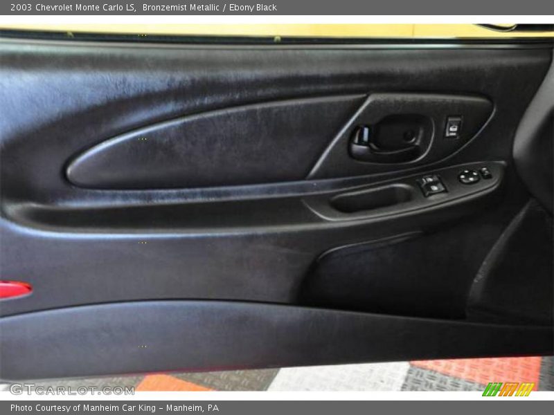 Bronzemist Metallic / Ebony Black 2003 Chevrolet Monte Carlo LS