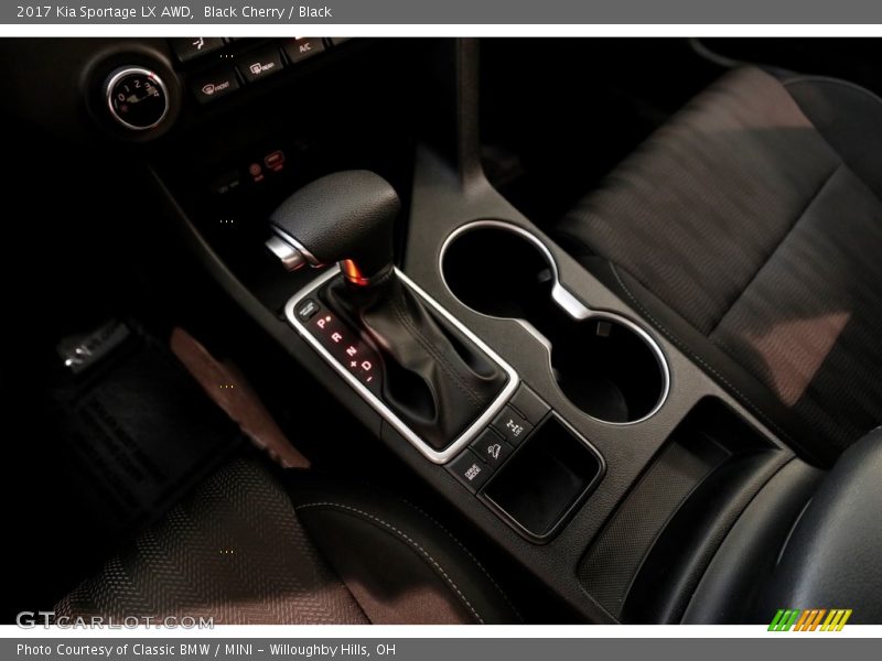 Black Cherry / Black 2017 Kia Sportage LX AWD