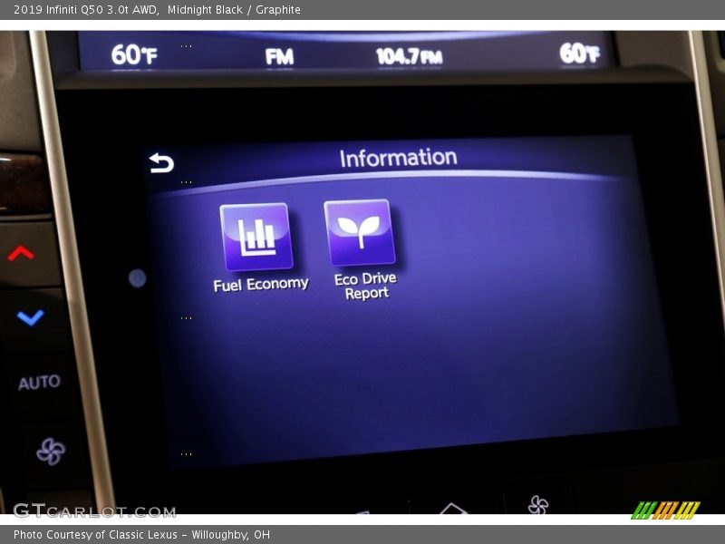 Midnight Black / Graphite 2019 Infiniti Q50 3.0t AWD