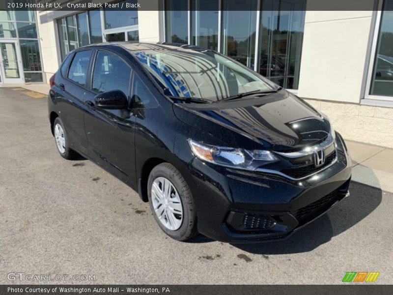 Crystal Black Pearl / Black 2019 Honda Fit LX