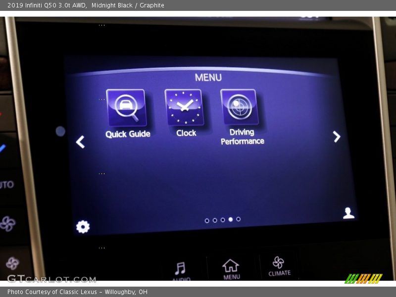 Midnight Black / Graphite 2019 Infiniti Q50 3.0t AWD