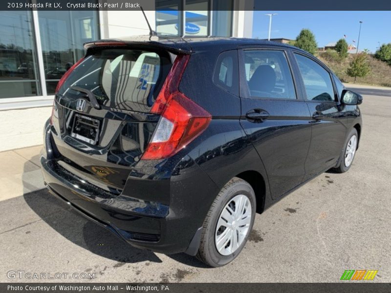 Crystal Black Pearl / Black 2019 Honda Fit LX