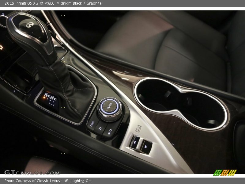  2019 Q50 3.0t AWD 7 Speed ASC Automatic Shifter