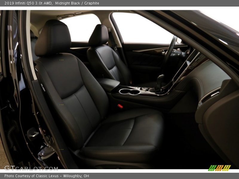 Midnight Black / Graphite 2019 Infiniti Q50 3.0t AWD