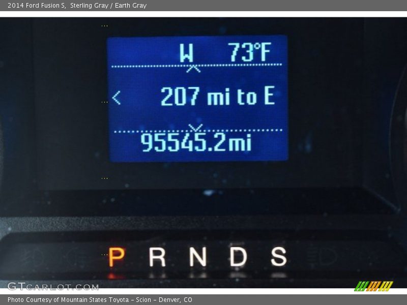 Sterling Gray / Earth Gray 2014 Ford Fusion S