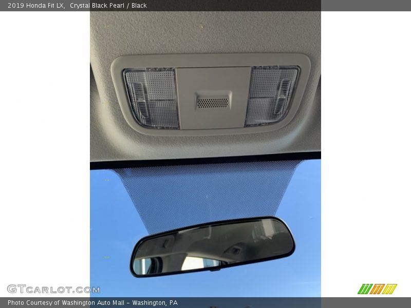 Crystal Black Pearl / Black 2019 Honda Fit LX