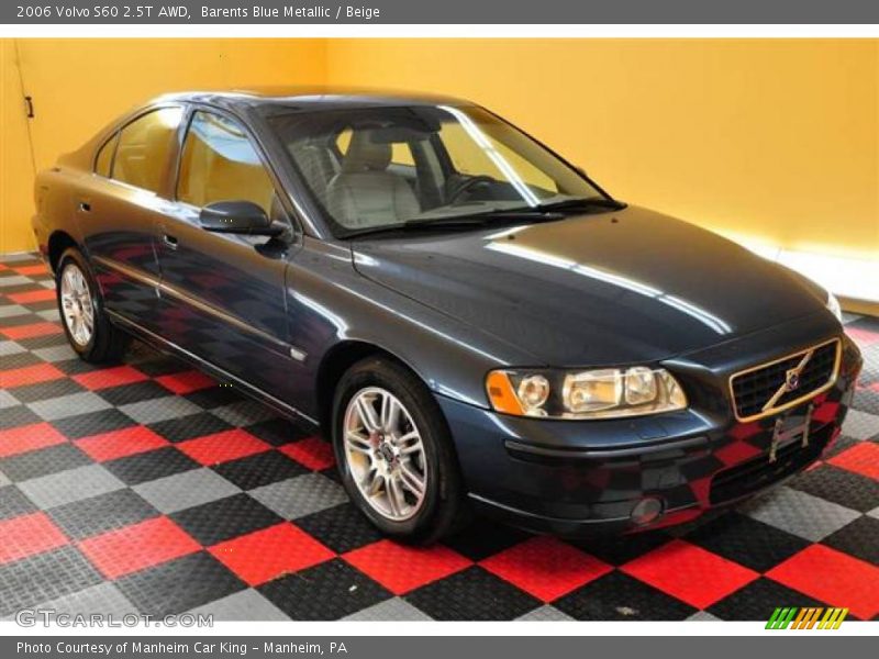 Barents Blue Metallic / Beige 2006 Volvo S60 2.5T AWD