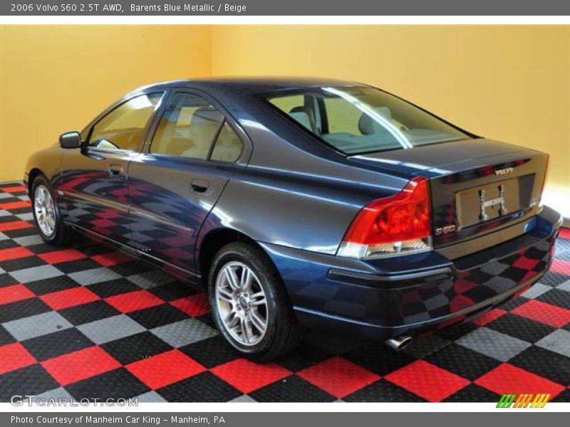 Barents Blue Metallic / Beige 2006 Volvo S60 2.5T AWD