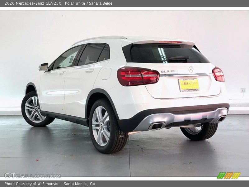 Polar White / Sahara Beige 2020 Mercedes-Benz GLA 250