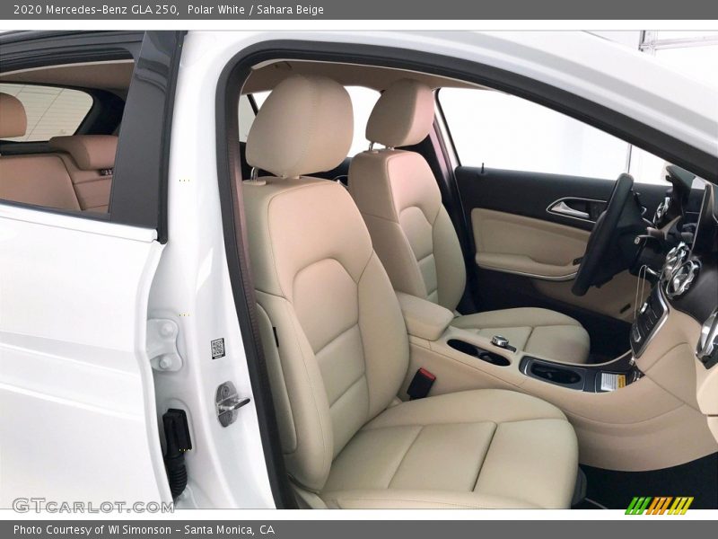  2020 GLA 250 Sahara Beige Interior