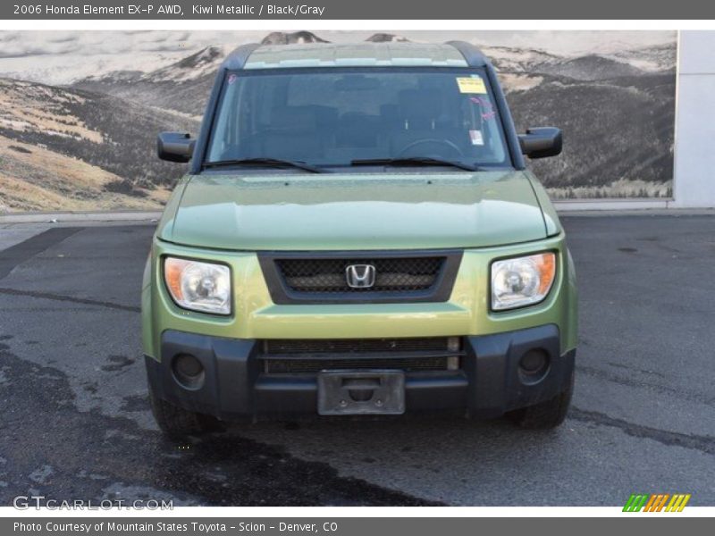 Kiwi Metallic / Black/Gray 2006 Honda Element EX-P AWD