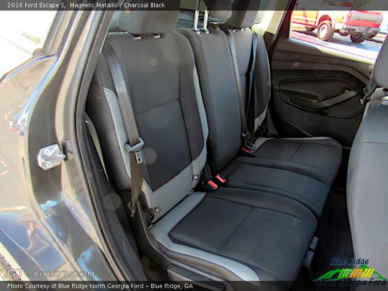 Magnetic Metallic / Charcoal Black 2016 Ford Escape S