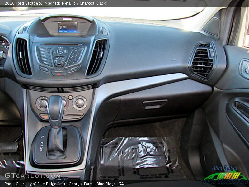 Magnetic Metallic / Charcoal Black 2016 Ford Escape S