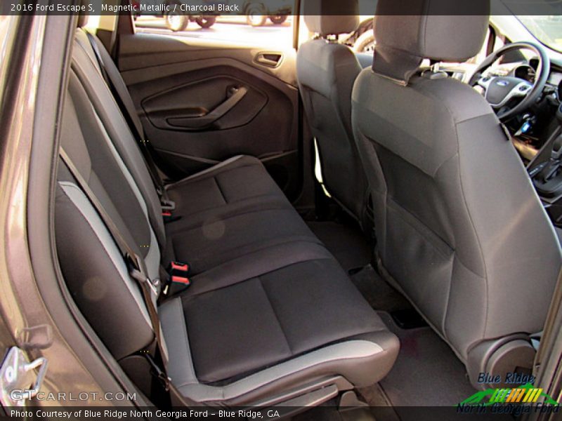 Magnetic Metallic / Charcoal Black 2016 Ford Escape S