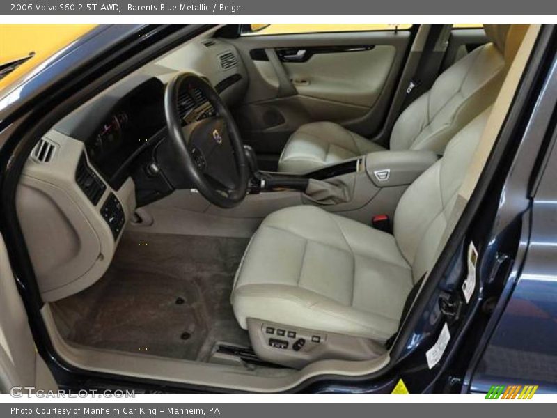 Barents Blue Metallic / Beige 2006 Volvo S60 2.5T AWD