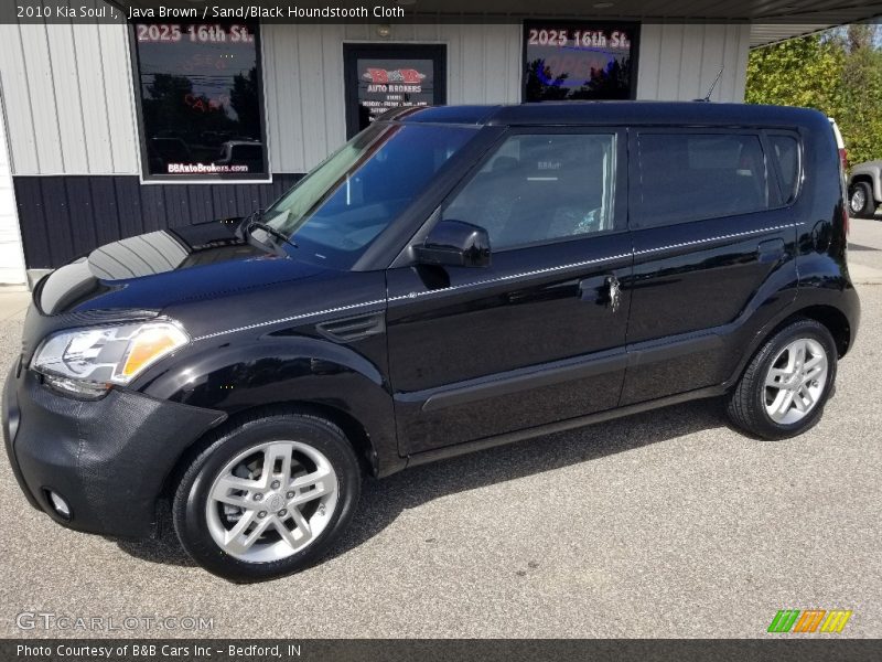 Java Brown / Sand/Black Houndstooth Cloth 2010 Kia Soul !