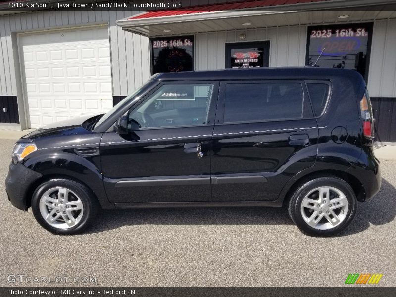 Java Brown / Sand/Black Houndstooth Cloth 2010 Kia Soul !