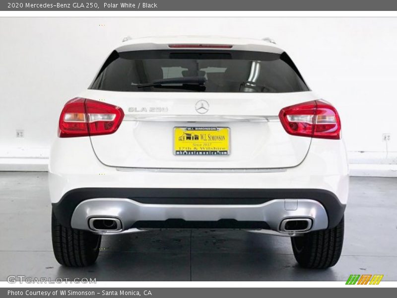 Polar White / Black 2020 Mercedes-Benz GLA 250