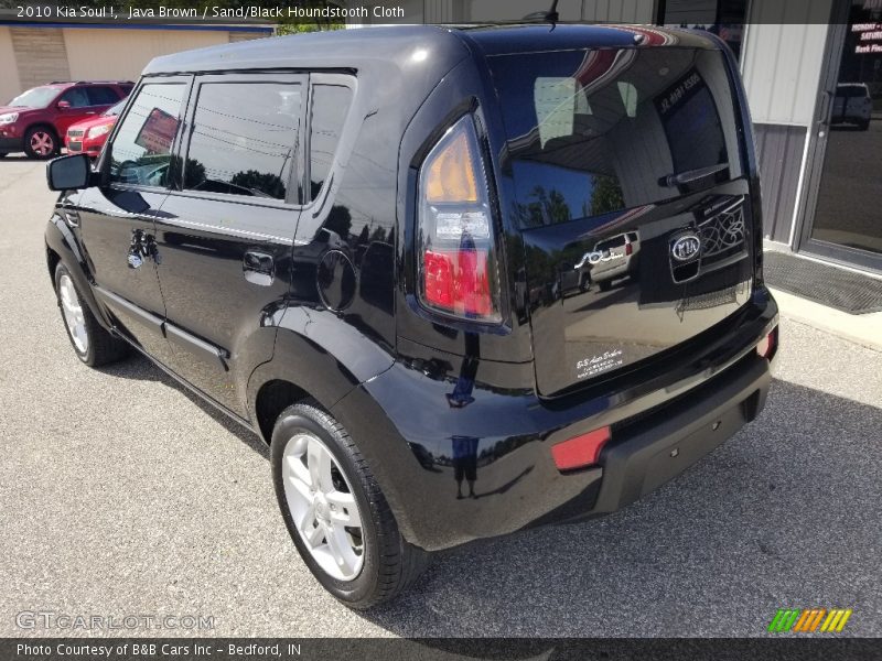 Java Brown / Sand/Black Houndstooth Cloth 2010 Kia Soul !