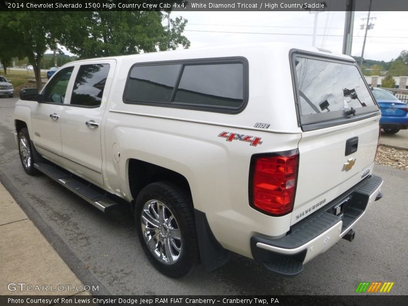 White Diamond Tricoat / High Country Saddle 2014 Chevrolet Silverado 1500 High Country Crew Cab 4x4