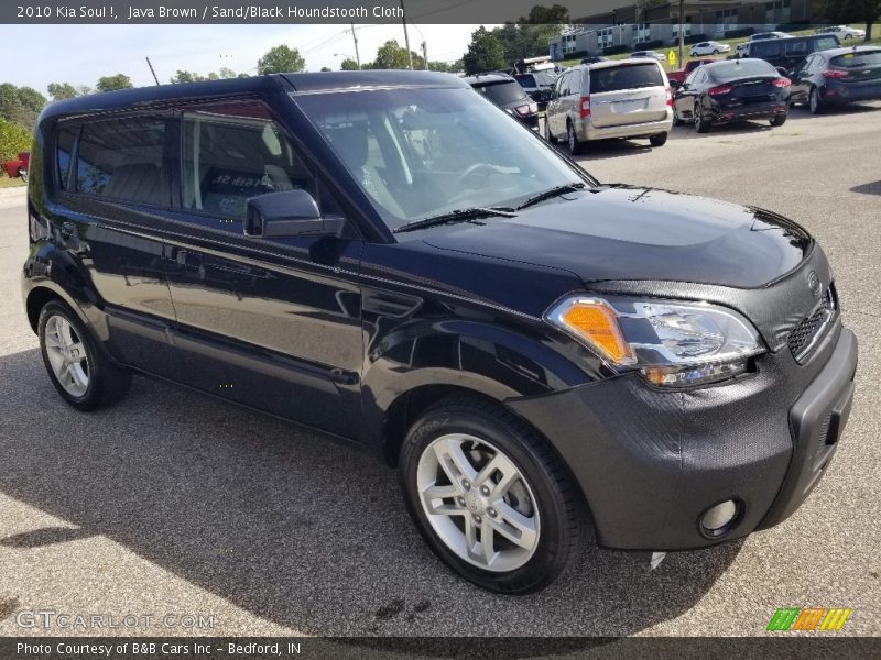 Java Brown / Sand/Black Houndstooth Cloth 2010 Kia Soul !