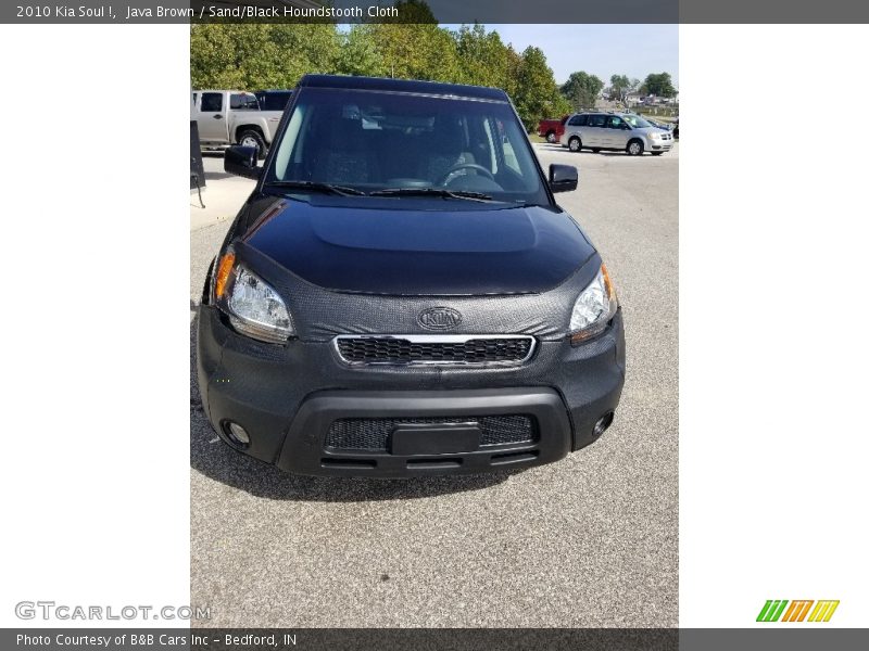 Java Brown / Sand/Black Houndstooth Cloth 2010 Kia Soul !