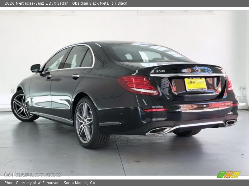 Obsidian Black Metallic / Black 2020 Mercedes-Benz E 350 Sedan