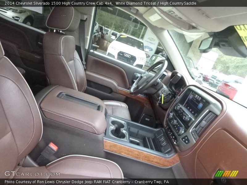 White Diamond Tricoat / High Country Saddle 2014 Chevrolet Silverado 1500 High Country Crew Cab 4x4