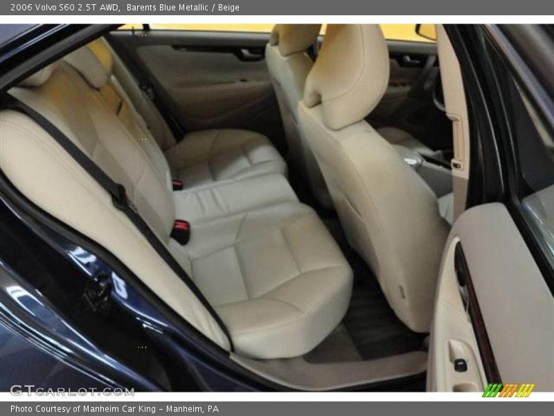 Barents Blue Metallic / Beige 2006 Volvo S60 2.5T AWD