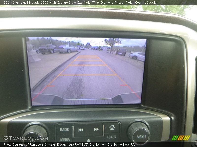 White Diamond Tricoat / High Country Saddle 2014 Chevrolet Silverado 1500 High Country Crew Cab 4x4