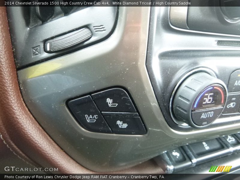 White Diamond Tricoat / High Country Saddle 2014 Chevrolet Silverado 1500 High Country Crew Cab 4x4