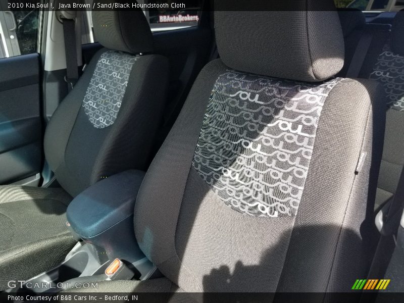 Java Brown / Sand/Black Houndstooth Cloth 2010 Kia Soul !