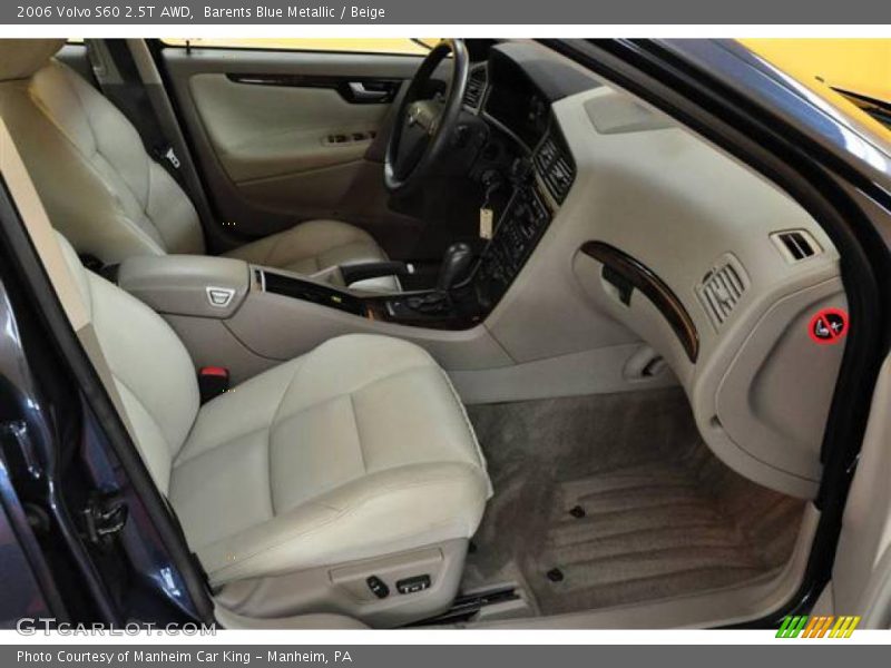 Barents Blue Metallic / Beige 2006 Volvo S60 2.5T AWD