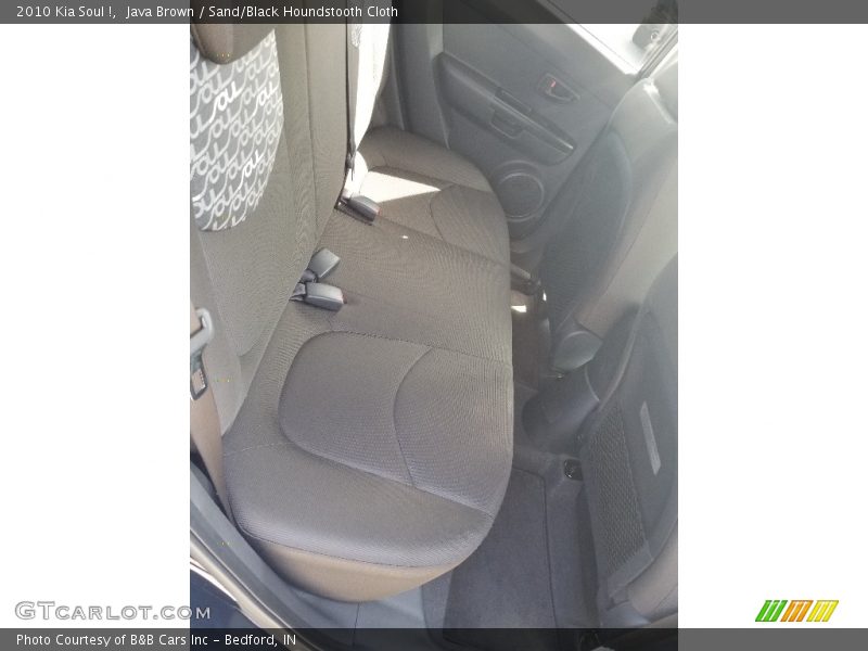 Java Brown / Sand/Black Houndstooth Cloth 2010 Kia Soul !