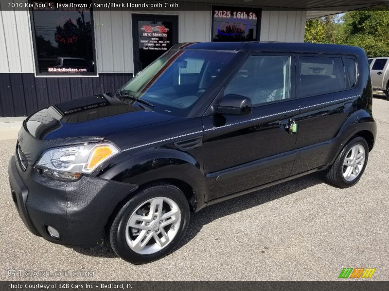 Java Brown / Sand/Black Houndstooth Cloth 2010 Kia Soul !