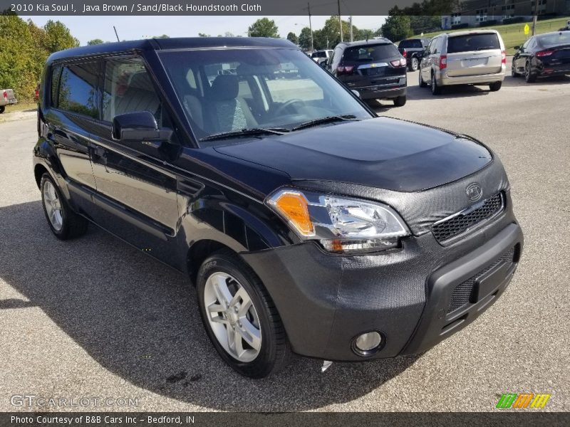 Java Brown / Sand/Black Houndstooth Cloth 2010 Kia Soul !