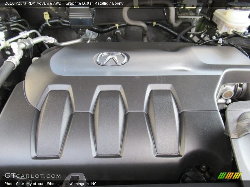 Graphite Luster Metallic / Ebony 2016 Acura RDX Advance AWD