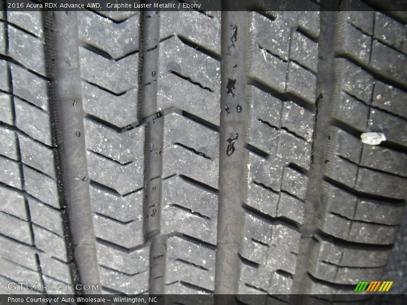Graphite Luster Metallic / Ebony 2016 Acura RDX Advance AWD