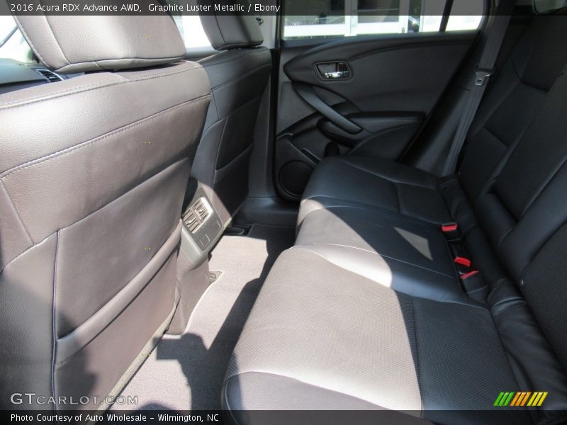 Graphite Luster Metallic / Ebony 2016 Acura RDX Advance AWD