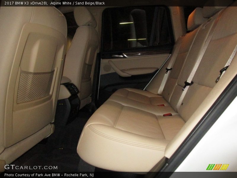 Alpine White / Sand Beige/Black 2017 BMW X3 xDrive28i