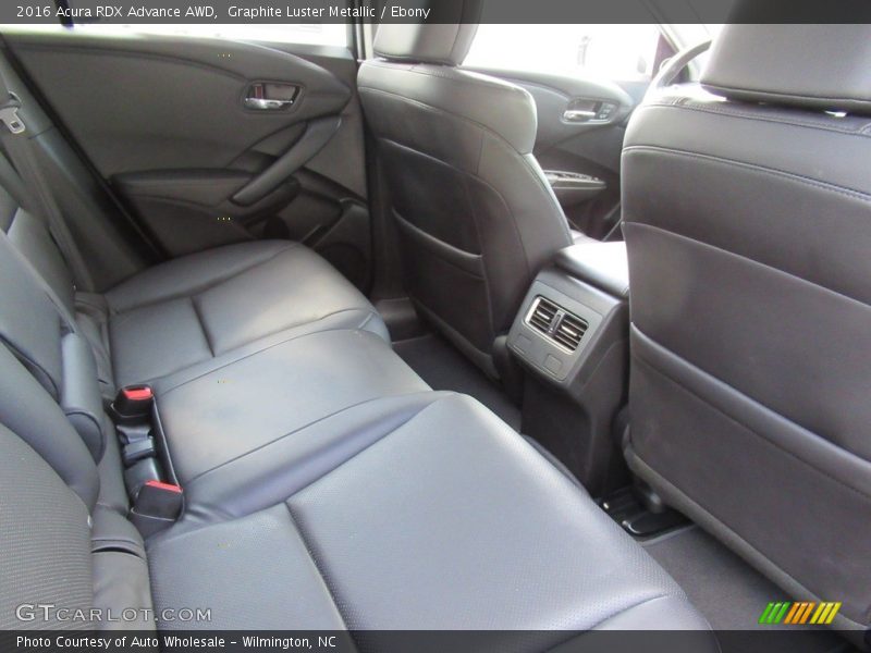 Graphite Luster Metallic / Ebony 2016 Acura RDX Advance AWD